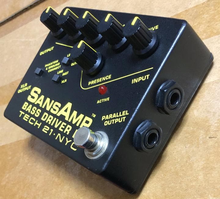 TECH21 SansAmp 美品 BASS D DI サンズアンプ