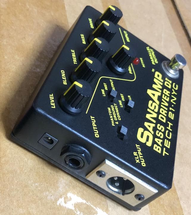 TECH21 SansAmp 美品 BASS D DI サンズアンプ