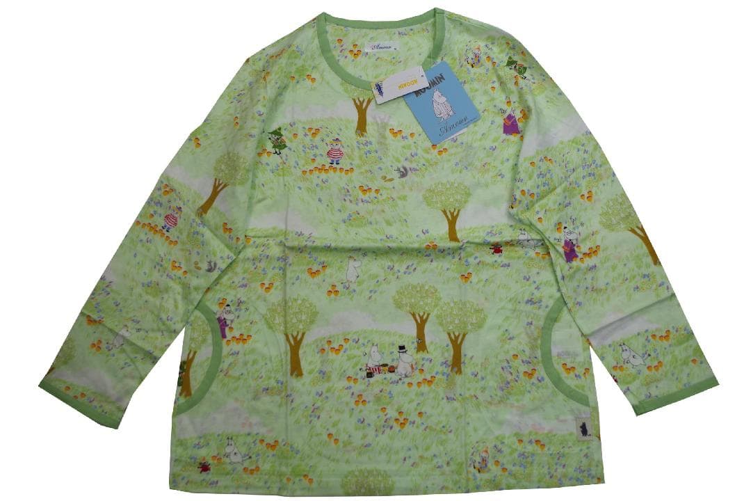 【新品】ムーミンMOOMIN/アムール　春夏物パジャマ（L)　ｂ13