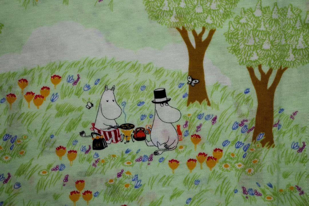 【新品】ムーミンMOOMIN/アムール　春夏物パジャマ（L)　ｂ13