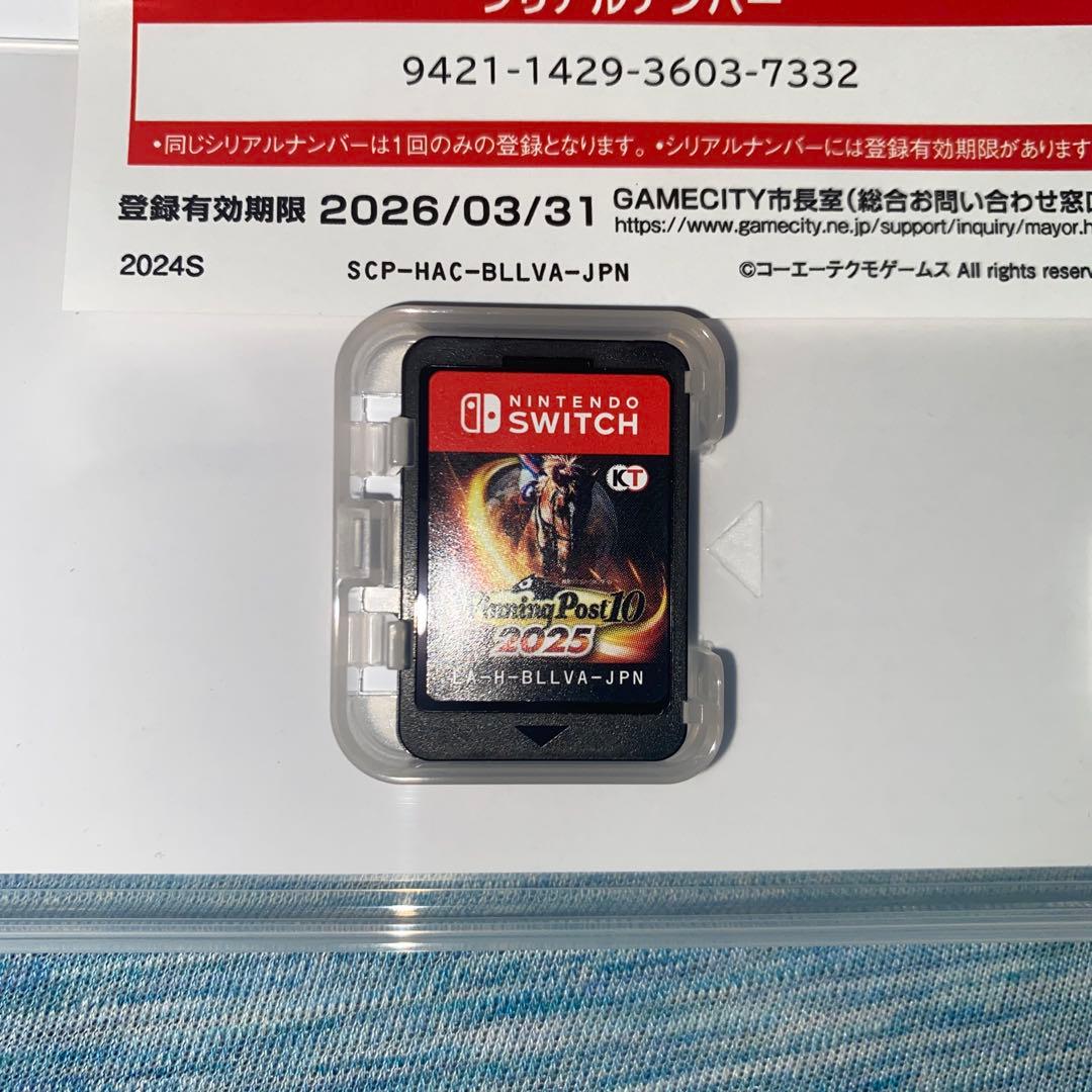 Winning Post 10 2025 Nintendo Switch 美品