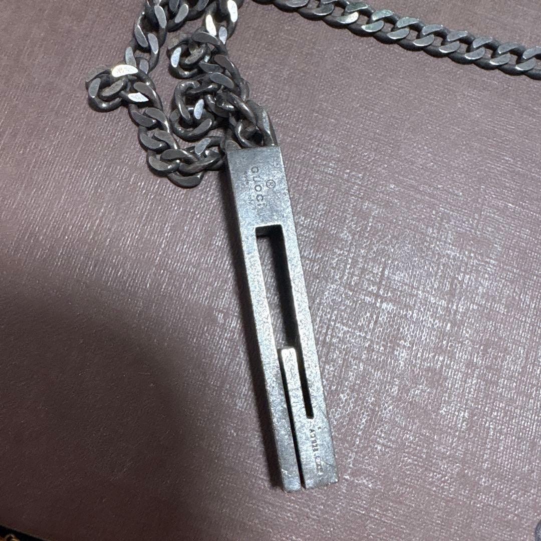 GUCCI シルバー925 チェーンネックレス
