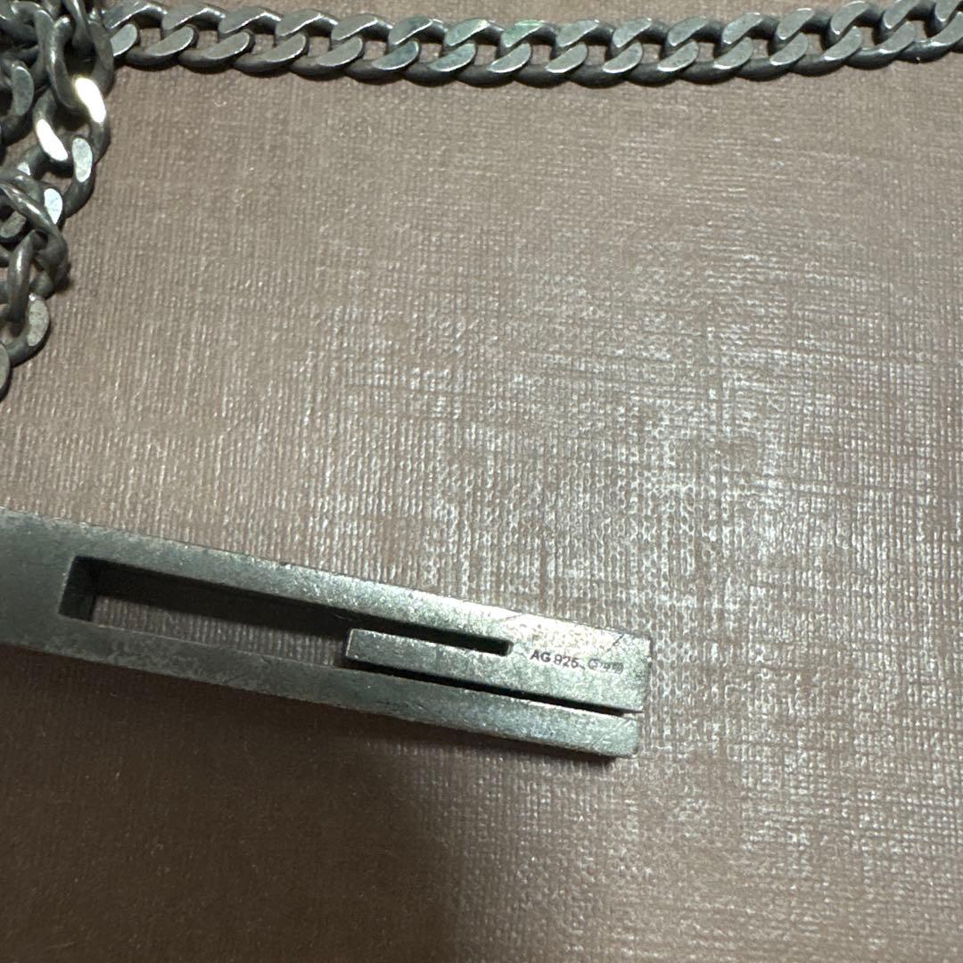 GUCCI シルバー925 チェーンネックレス