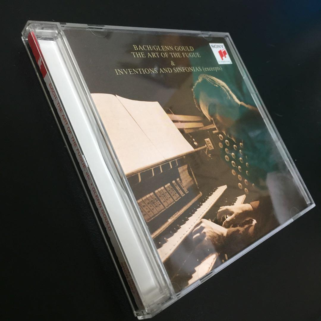 【売約済】グールド／バッハ:フーガの技法(9曲)、インヴェンション(抜粋)