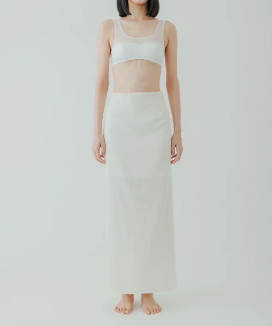 【美品】 yo BIOTOP / Wool sheer tight skirt