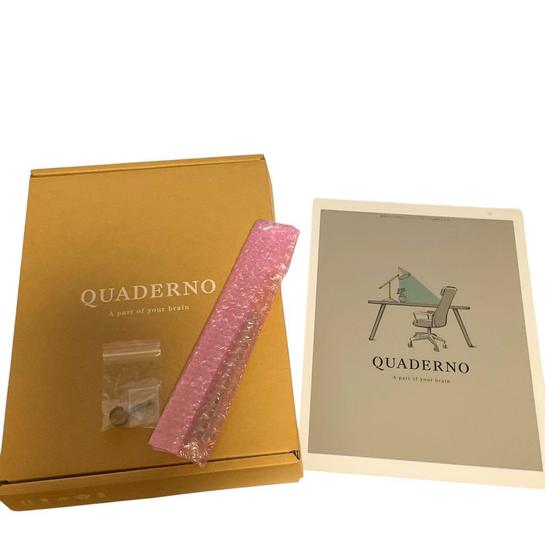 【2025年9月購入(数回使用)】QUADERNO A4（Gen.3）クアデルノ