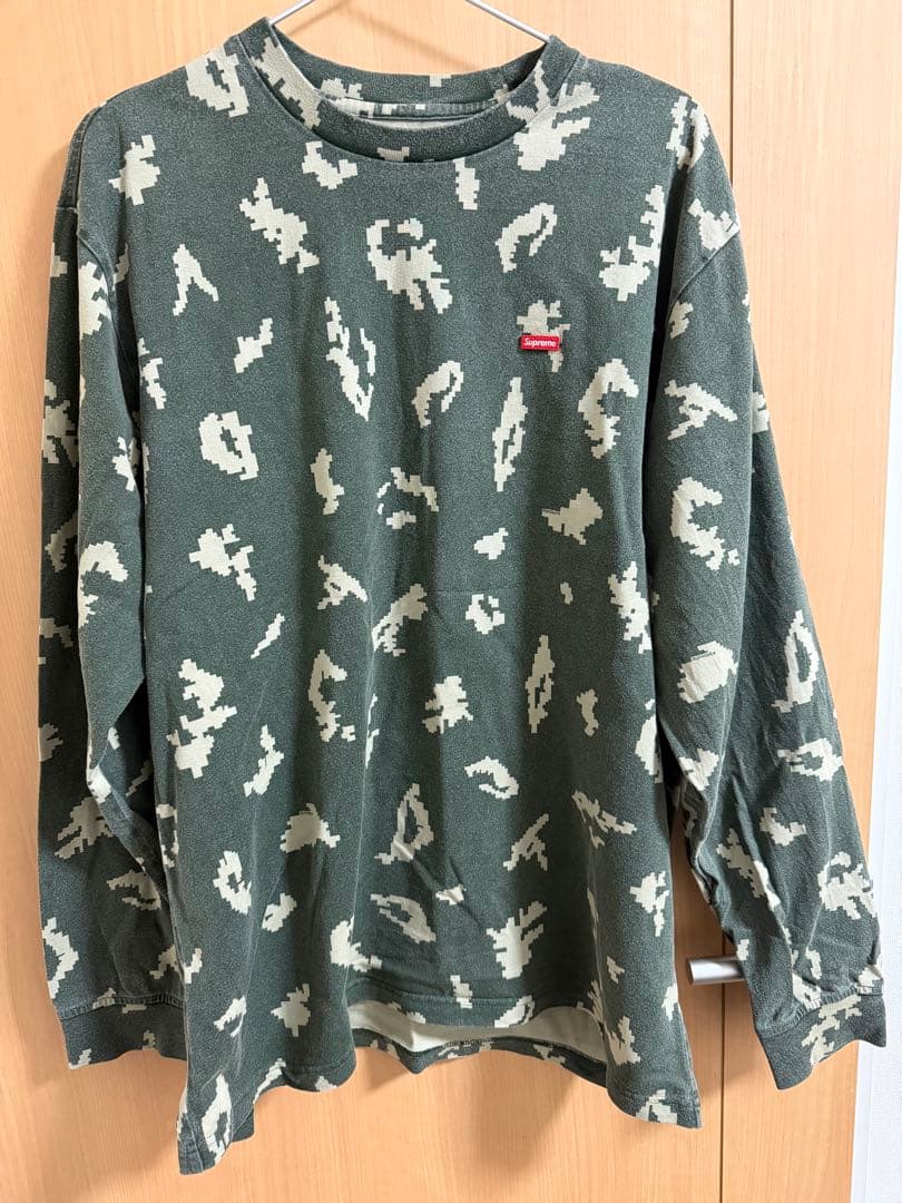Supreme スモールボックスロゴ　ロシアンカモ　Mサイズ　ロンT