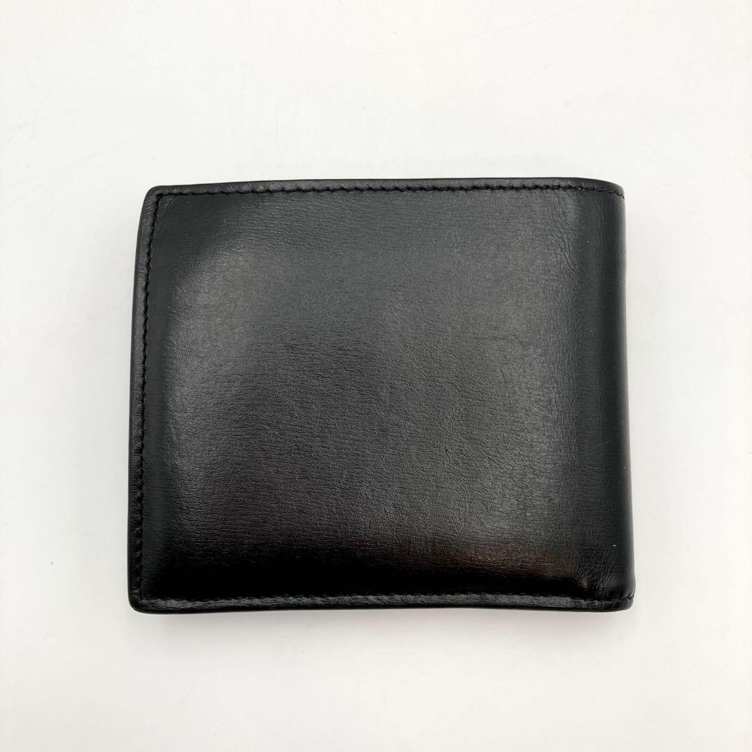 あす✨サンローランパリ タイニー カサンドラロゴ 二つ折り財布 黒 YSL
