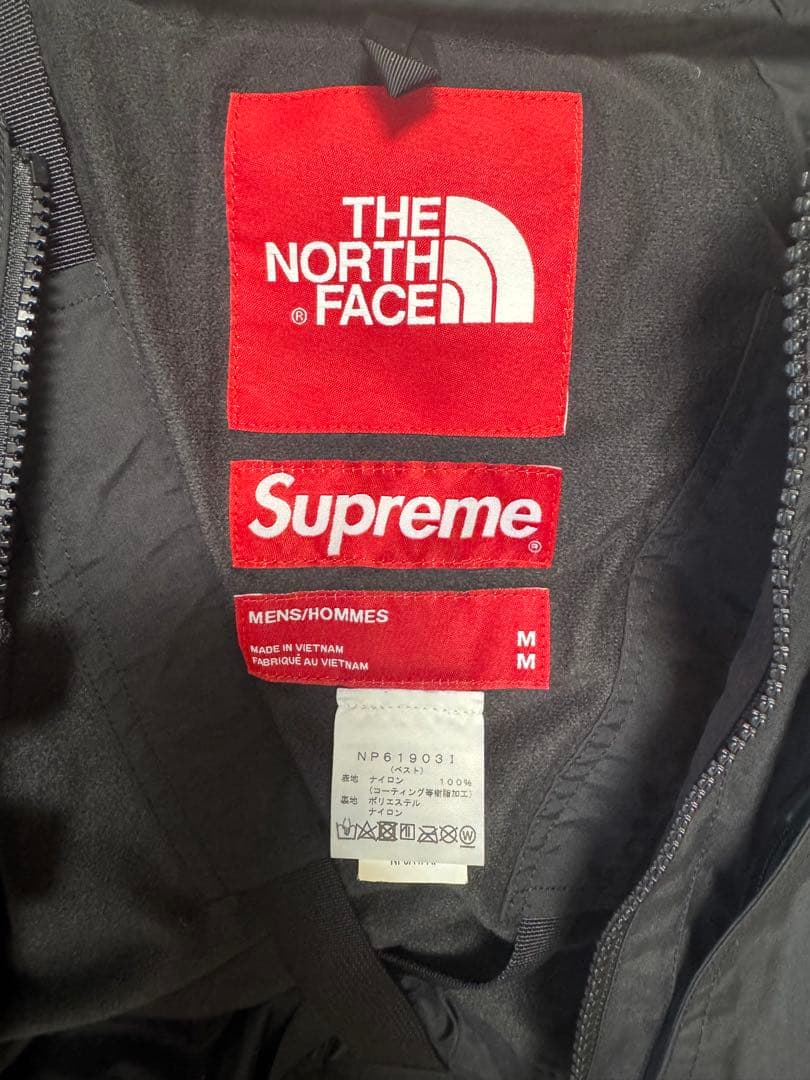 The North Face x Supreme ベスト M ブラック/20AW