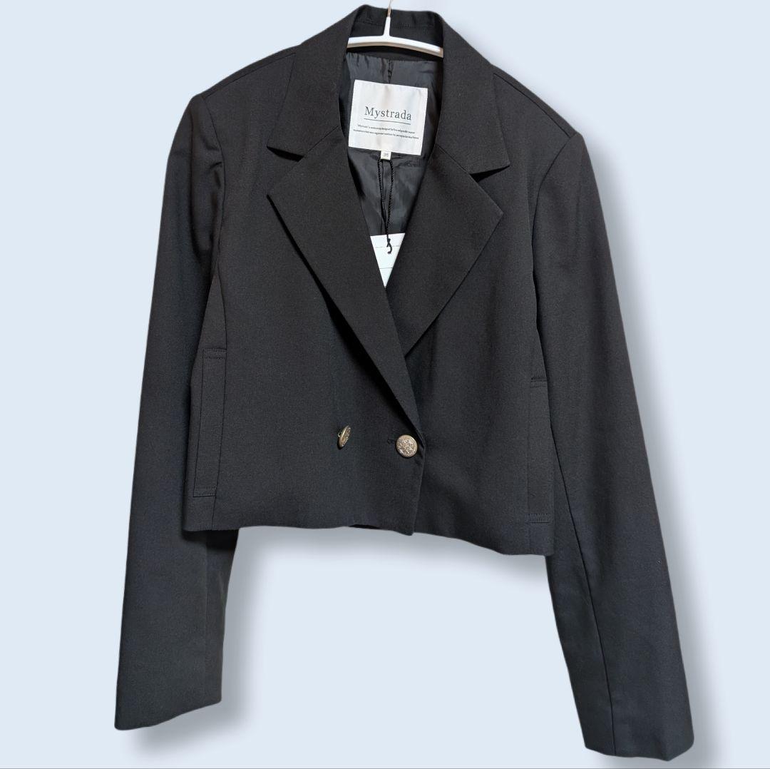 【新品】Mystrada　クロップドジャケット 38サイズ