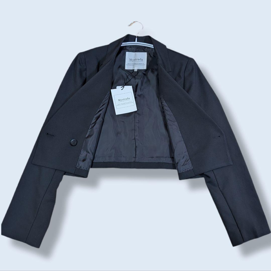 【新品】Mystrada　クロップドジャケット 38サイズ
