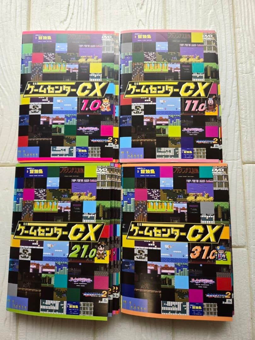 ゲームセンターCX DVD　1~39　+　movie　40巻セット　レンタル