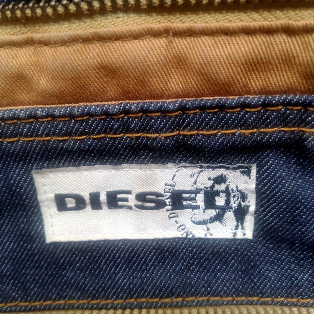 DIESEL　ディーゼル　ミニ　ボストンバッグ　デニム　男女兼用