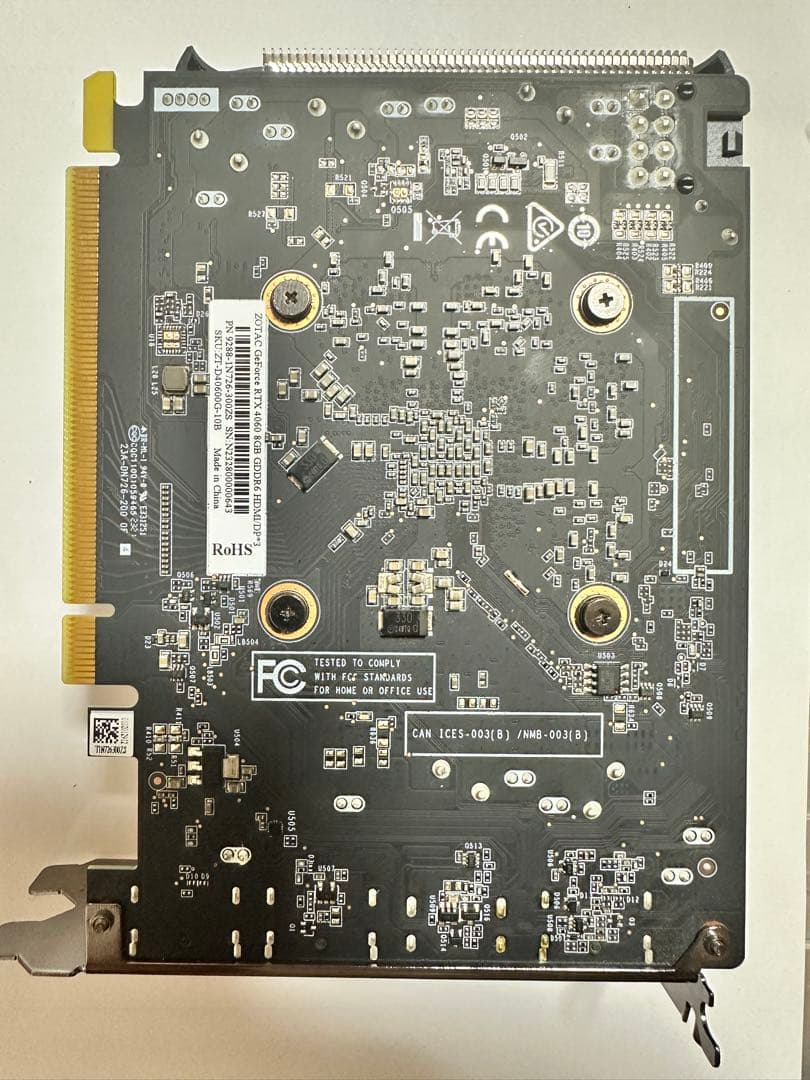 グラフィックボード RTX4060