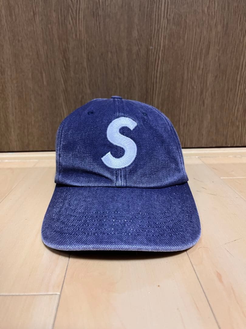 帽子 24AW Pigment S Logo 6-Panel NAVY