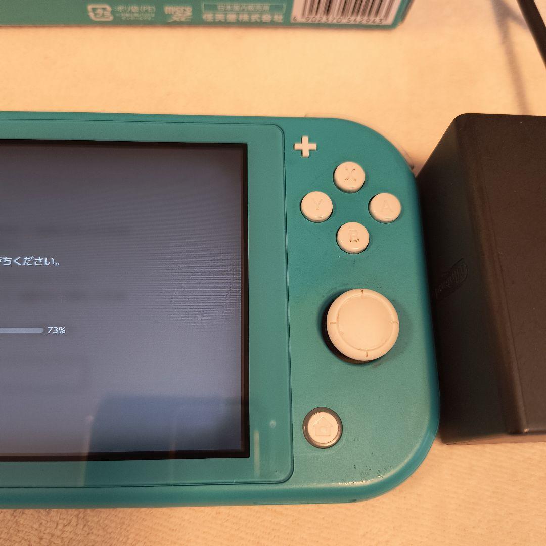 ぶ*く様 Nintendo Switch Lite ターコイズ 本体
