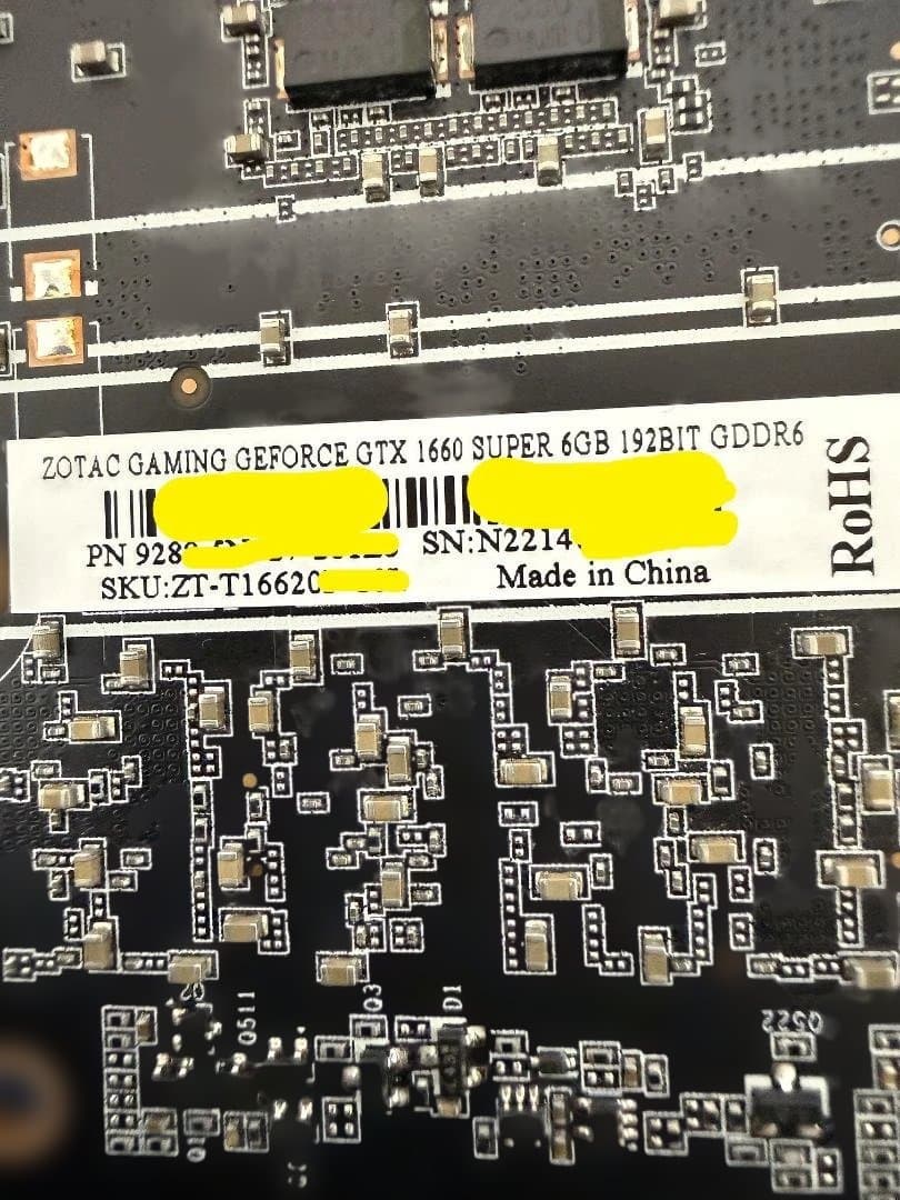 米*黒様 ZOTAC GTX 1660 SUPER Twin Fan 6GB