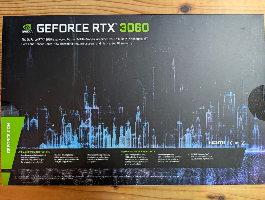 グラフィックボード・グラボ・ビデオカード GeForce RTX 3060 12GB GDDR6