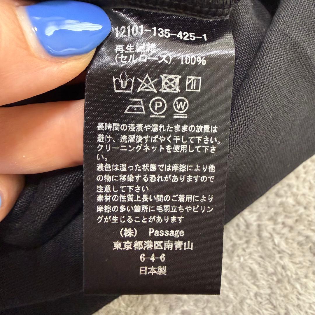 Noble別注 コグザビッグスモーク DELTA T-SHIRT 黒　ブラック