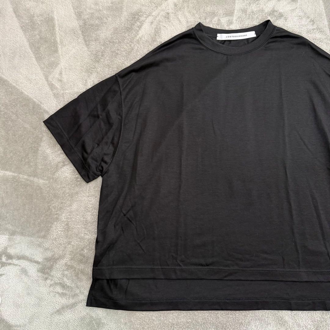 Noble別注 コグザビッグスモーク DELTA T-SHIRT 黒　ブラック