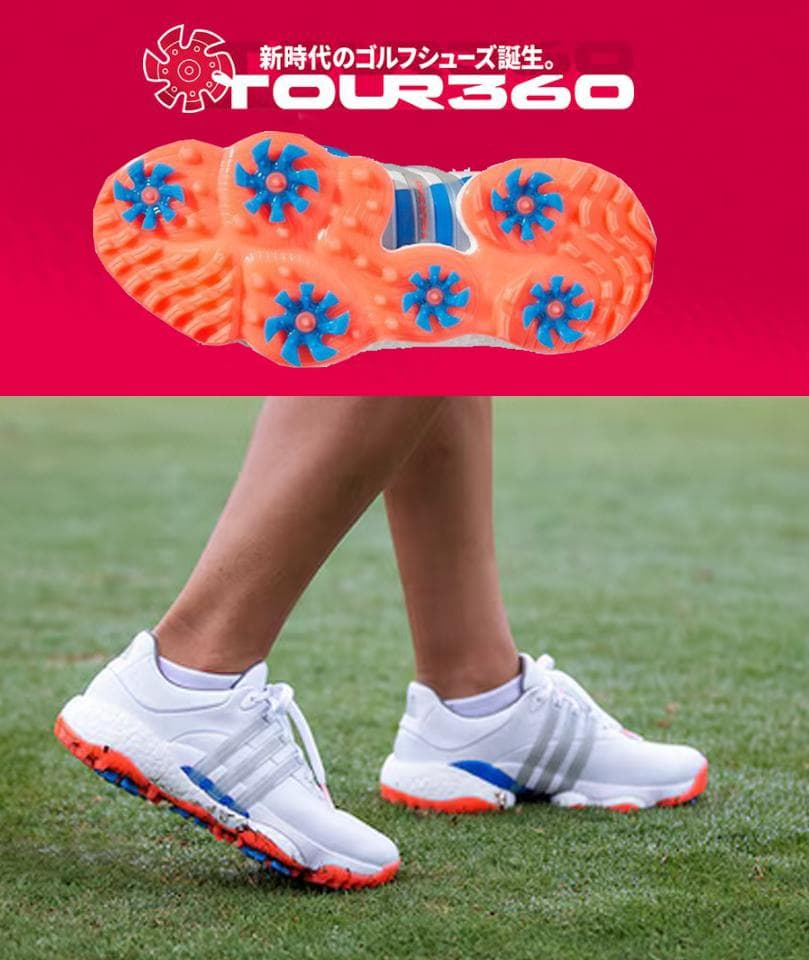 新品 adidas TOUR360 ゴルフシューズ 25.0㎝ 23100円