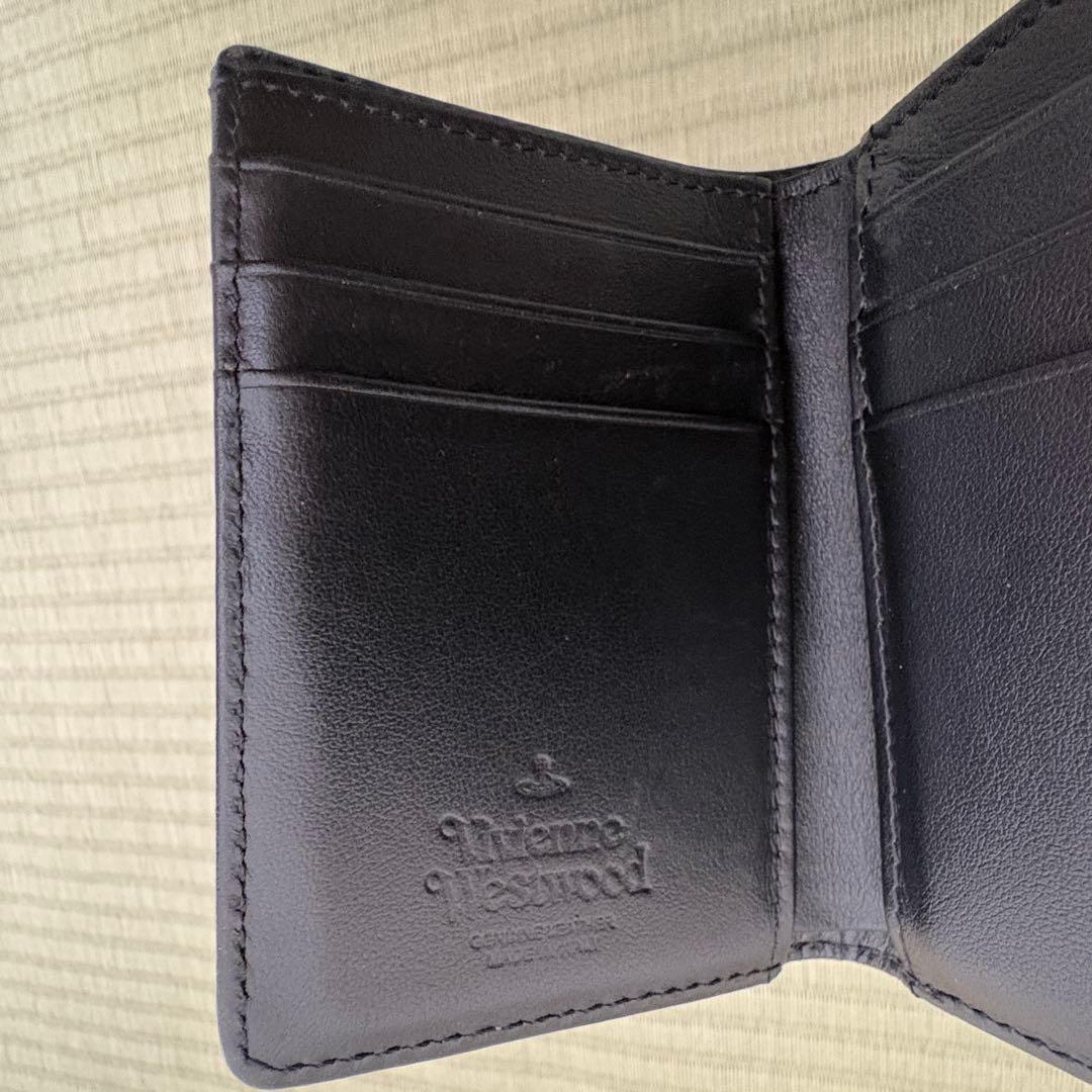 vivian westwood 三つ折り財布　タータンチェック　レッド