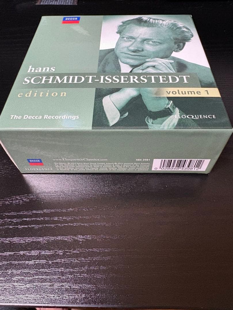 クラシック HANS SCHMIDT-ISSERSTEDT EDITION VOL.1