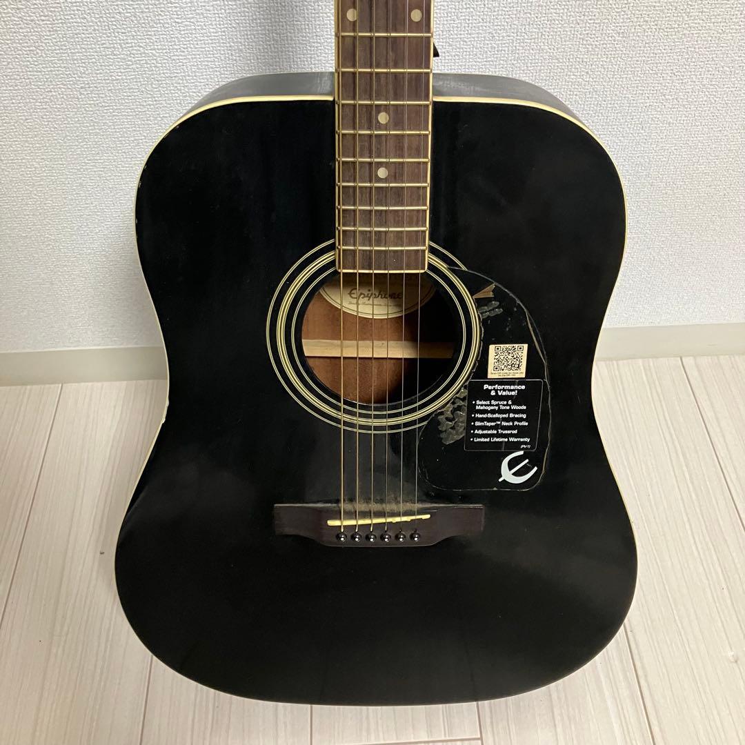 ぎたあ侍 Epiphone アコースティックギター DR-100 EB ブラック
