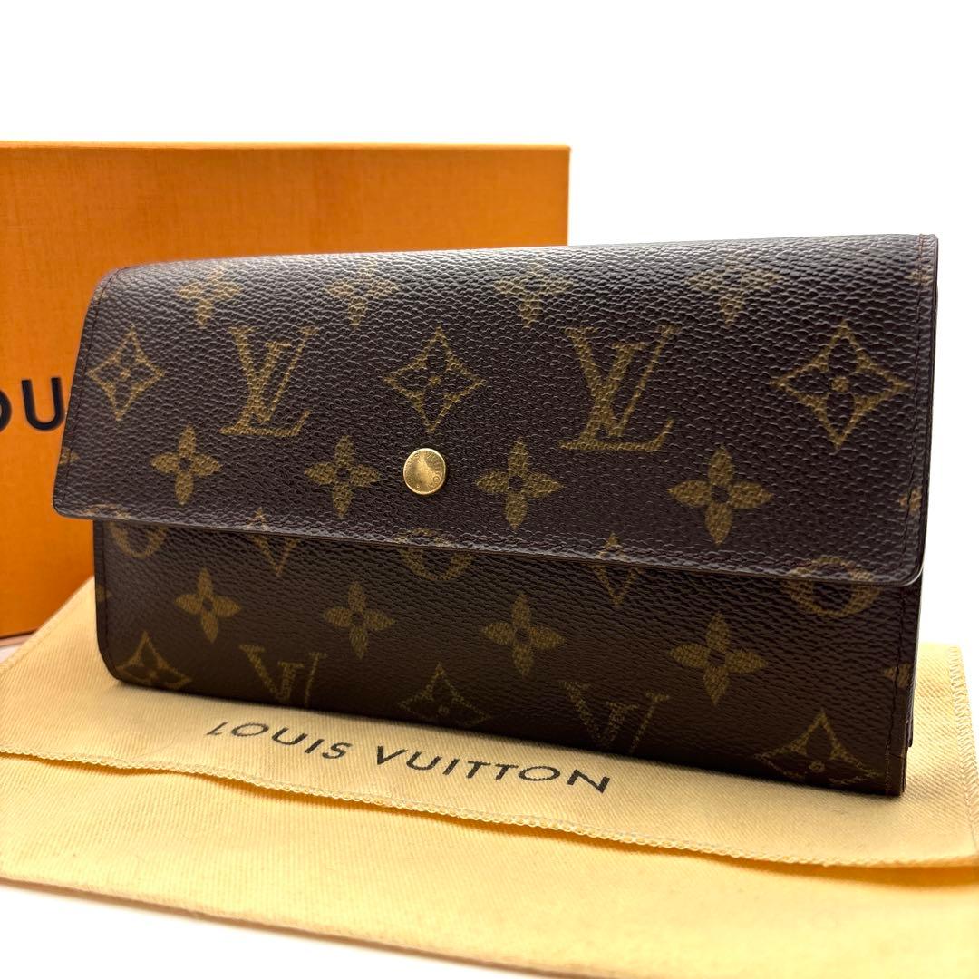極美品✨ルイヴィトン モノグラム インターナショナル 三つ折り財布