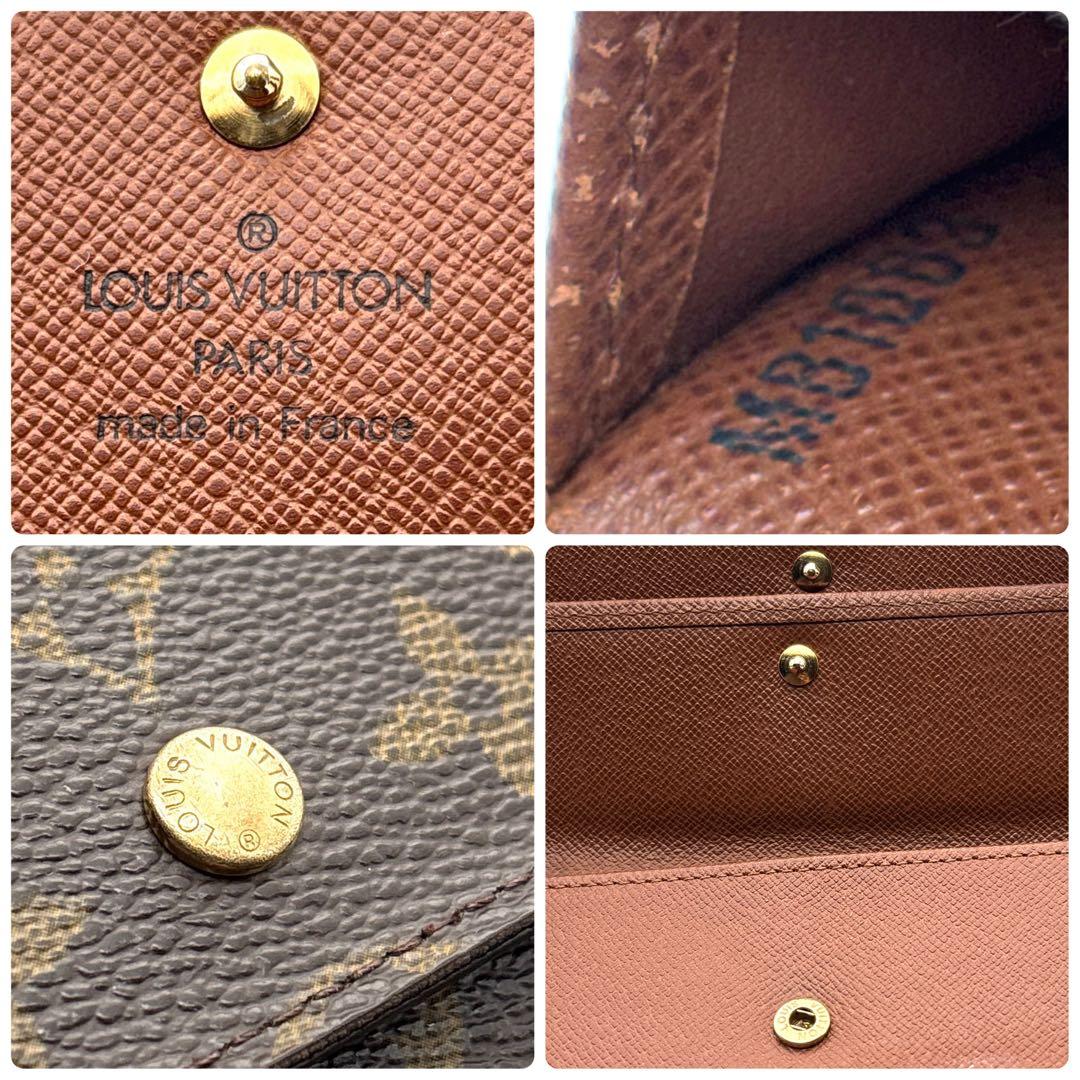 極美品✨ルイヴィトン モノグラム インターナショナル 三つ折り財布