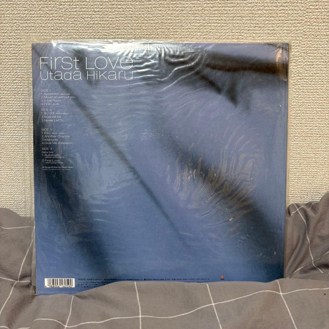 宇多田ヒカル/first love オリジナル盤ア ナログ2LP 1999