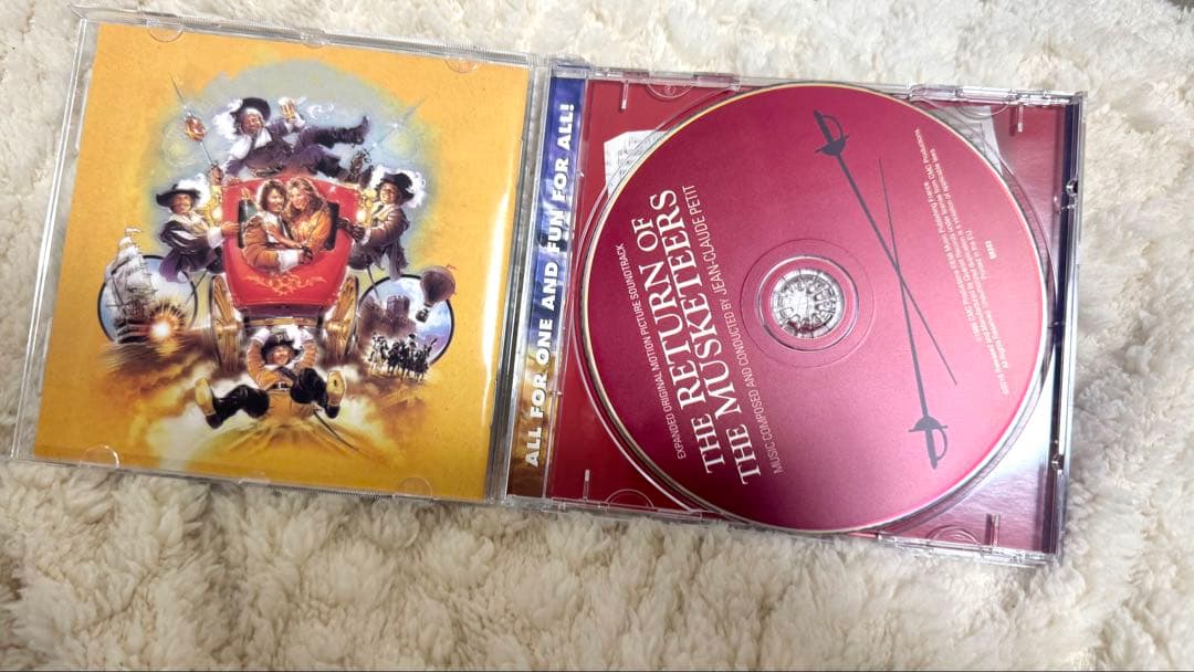 The Return Of The Musketeers CD サウンドトラック