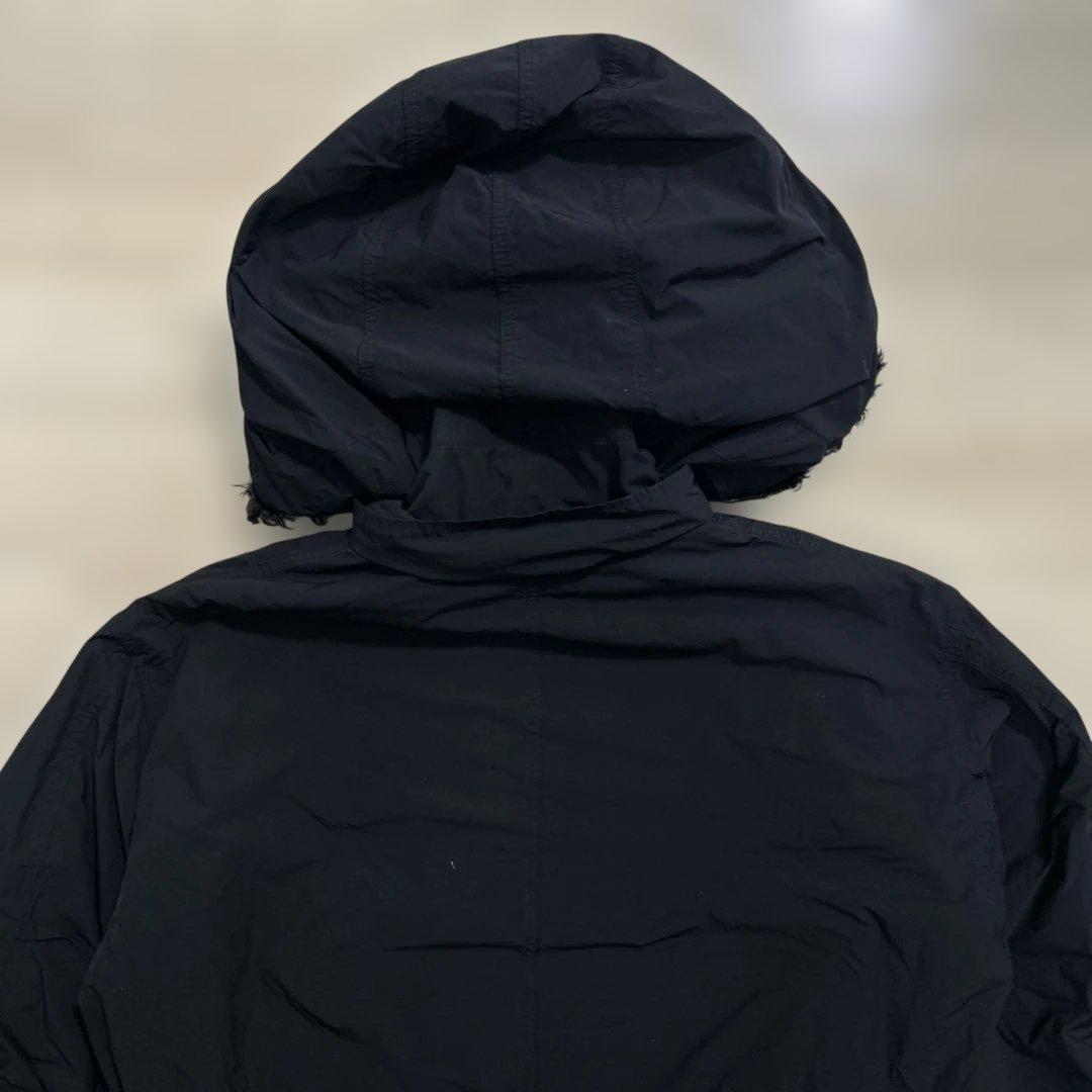 ATON / AIR VENTILE FISHTAIL COAT ブラック 00