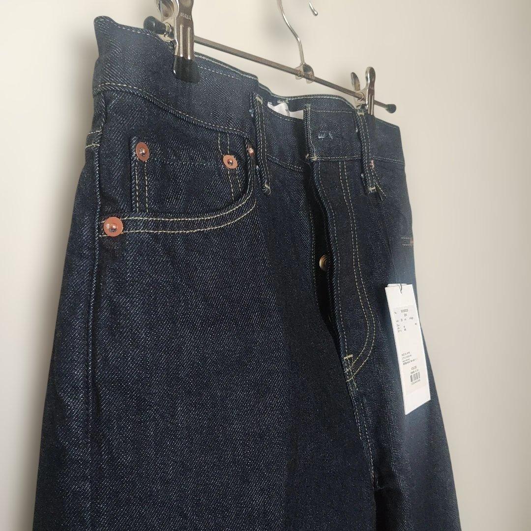 【新品】ebure ウォッシュドデニムパンツ36　ロンハーマン