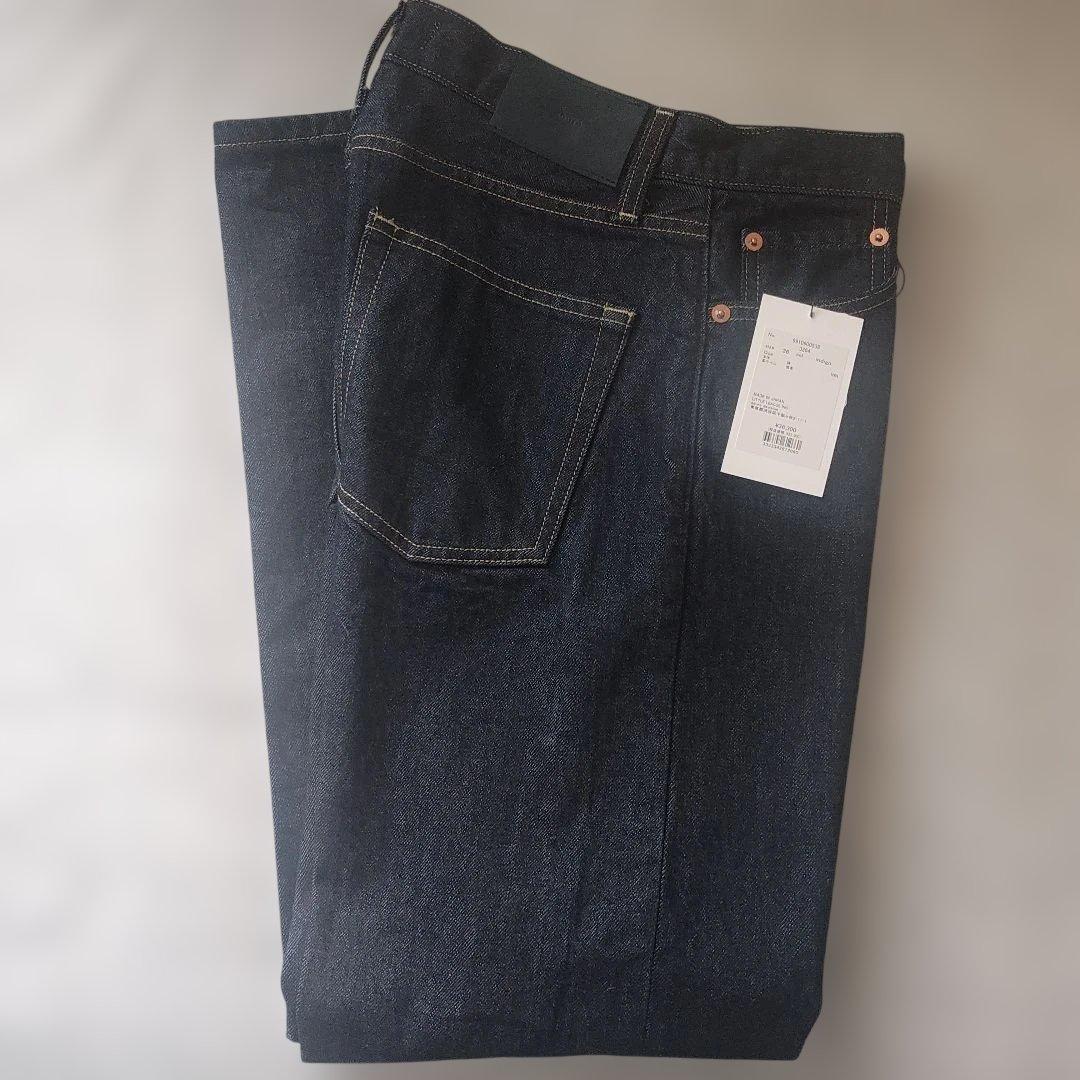 【新品】ebure ウォッシュドデニムパンツ36　ロンハーマン