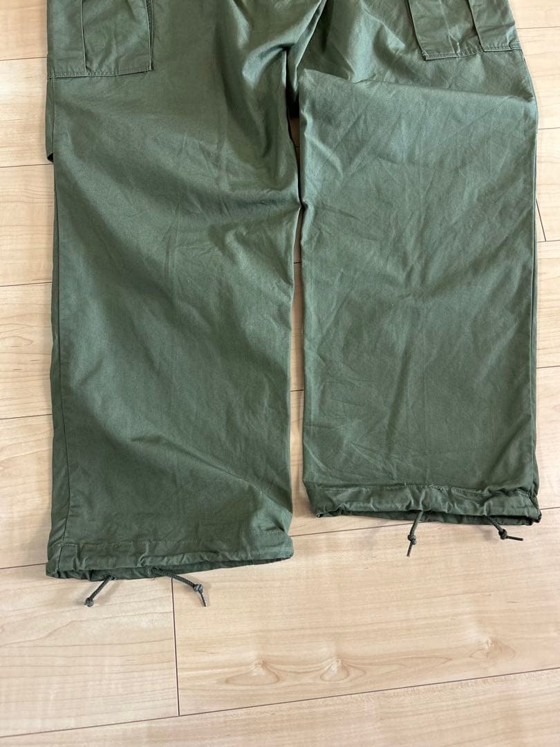 米軍実物 ジャングルファティーグパンツ ノンリップ OG107 M-R
