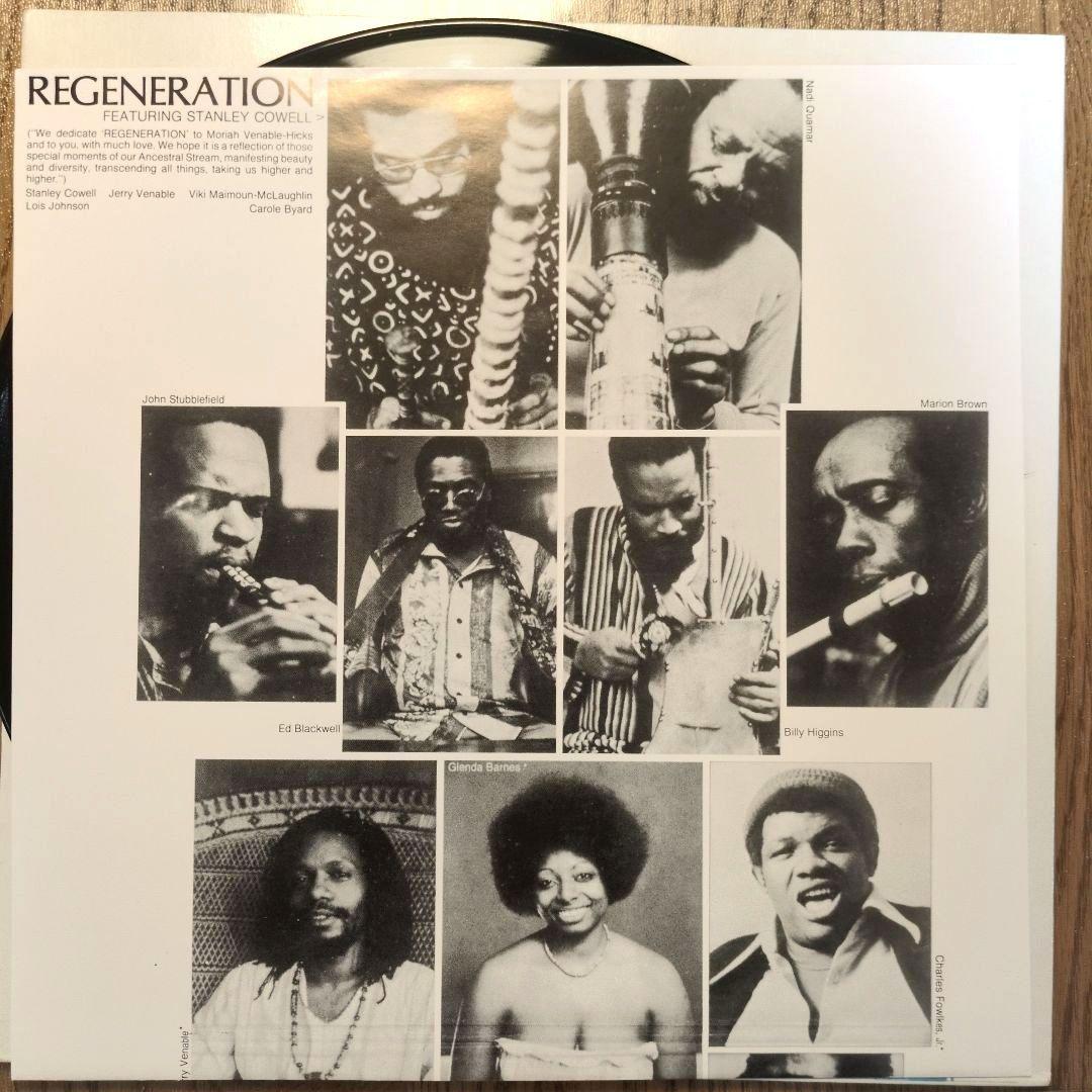 洋楽 Stanley Cowell/Regeneration LP seissue
