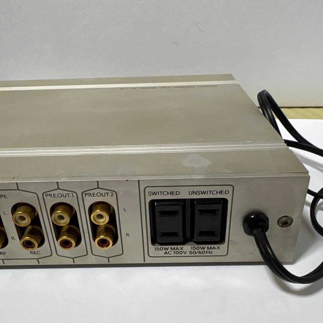 AUREX ステレオプリアンプ　SY-C15 動作品