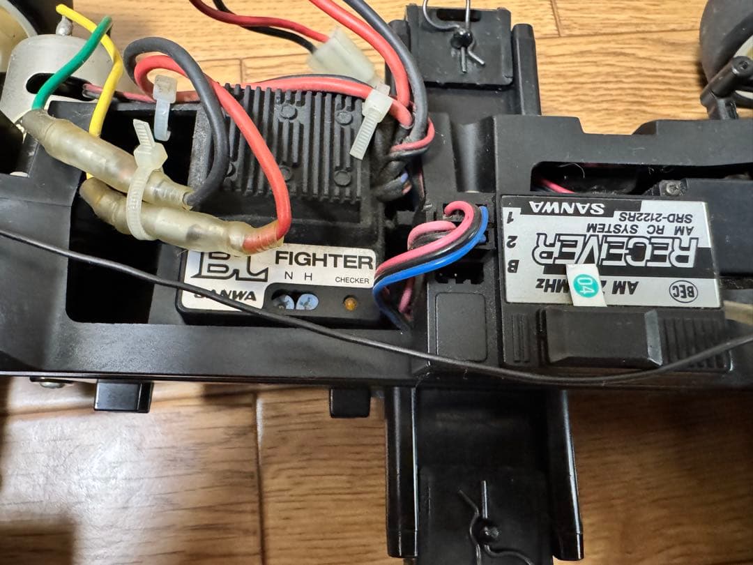 ラジコン　NISSAN IMPAL レトロ　SANWA seven ace