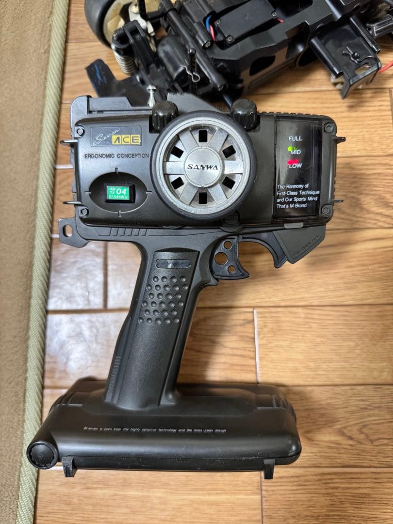 ラジコン　NISSAN IMPAL レトロ　SANWA seven ace