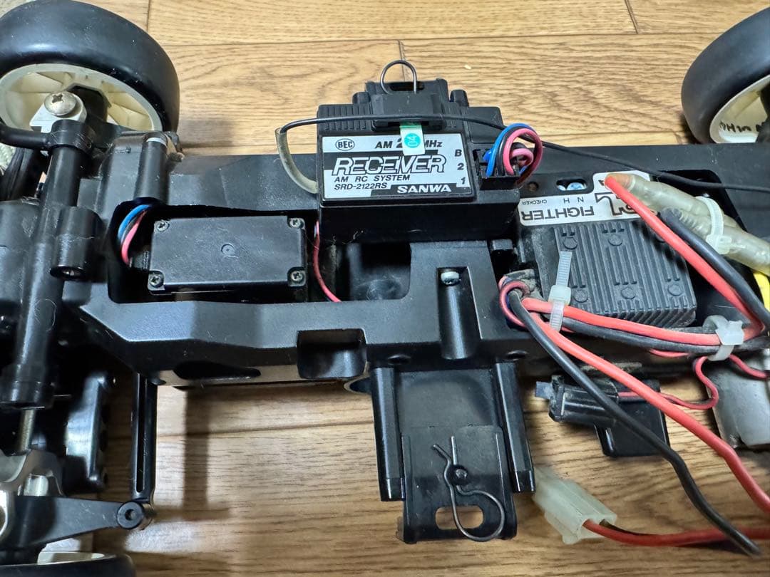 ラジコン　NISSAN IMPAL レトロ　SANWA seven ace
