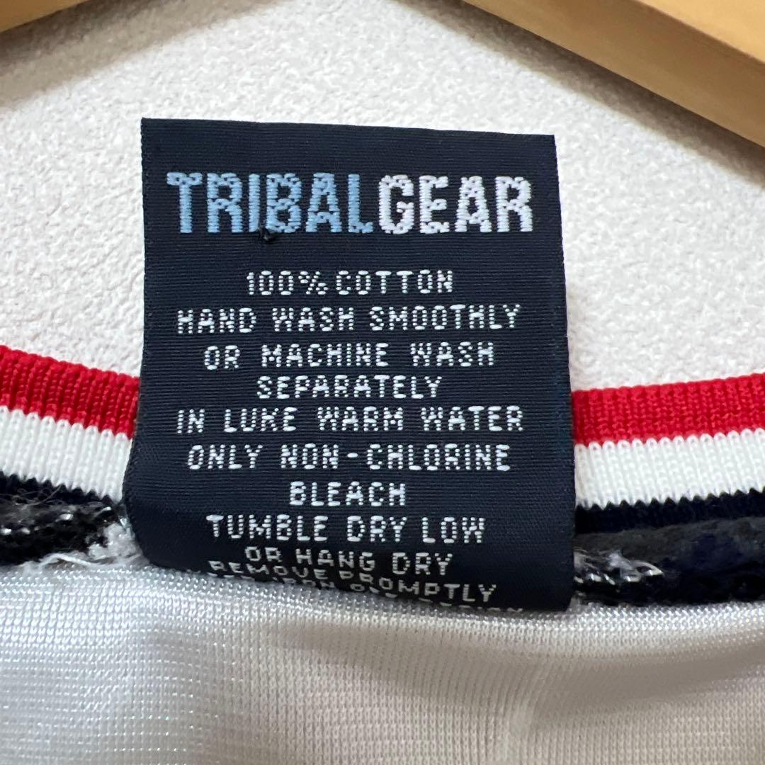 TRIBAL USA ゲームシャツ　バスケシャツ　XXL 光沢　刺繍　シルバー