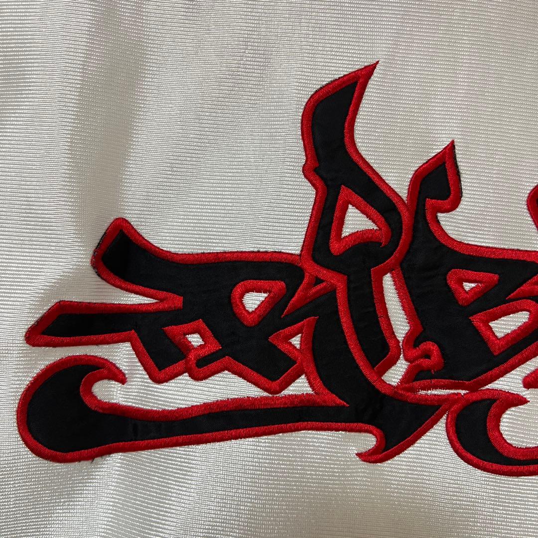 TRIBAL USA ゲームシャツ　バスケシャツ　XXL 光沢　刺繍　シルバー
