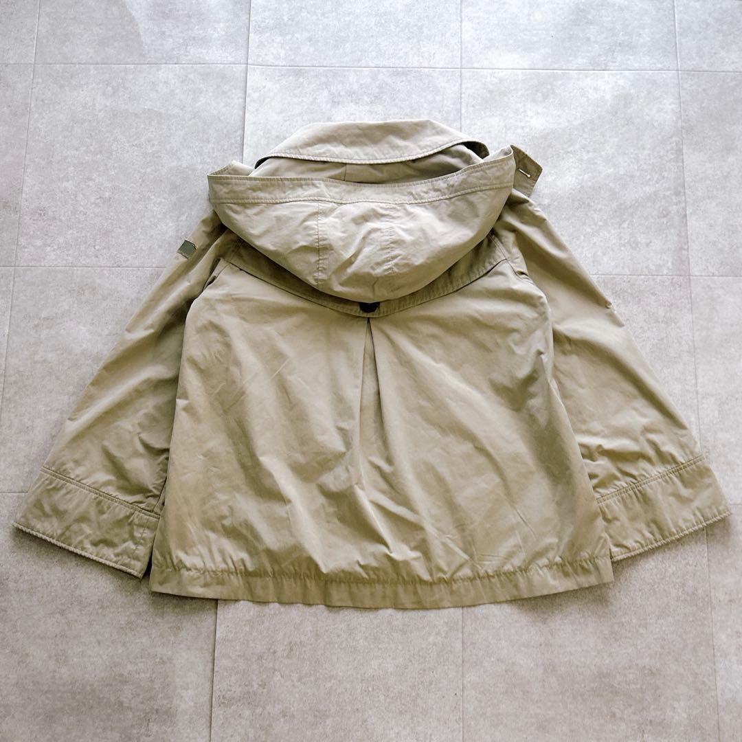TATRAS タトラス トレンチコート ショート丈 フード ベージュ サイズ2