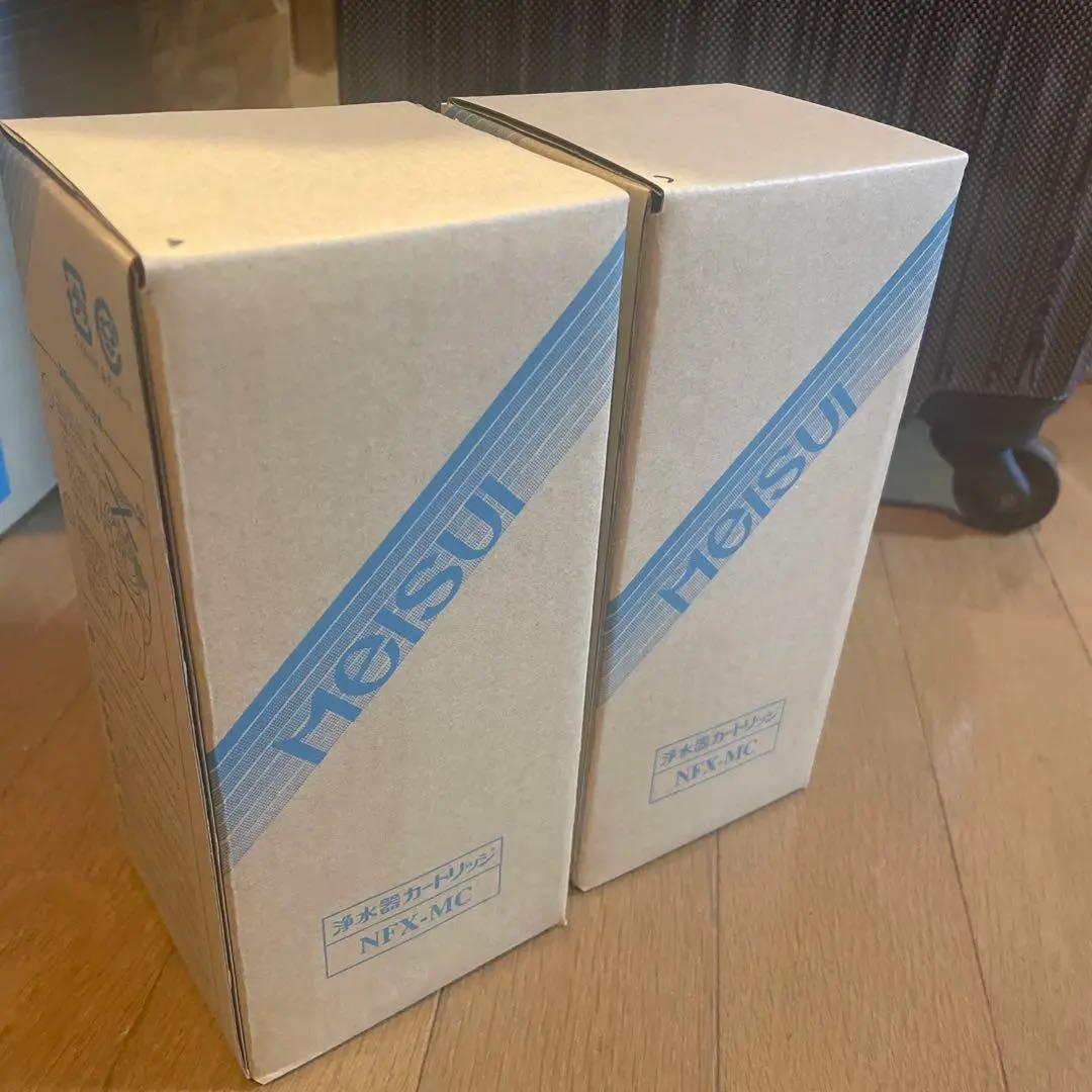 「新品・未使用」メイスイ　 浄水器カートリッジ２本セット