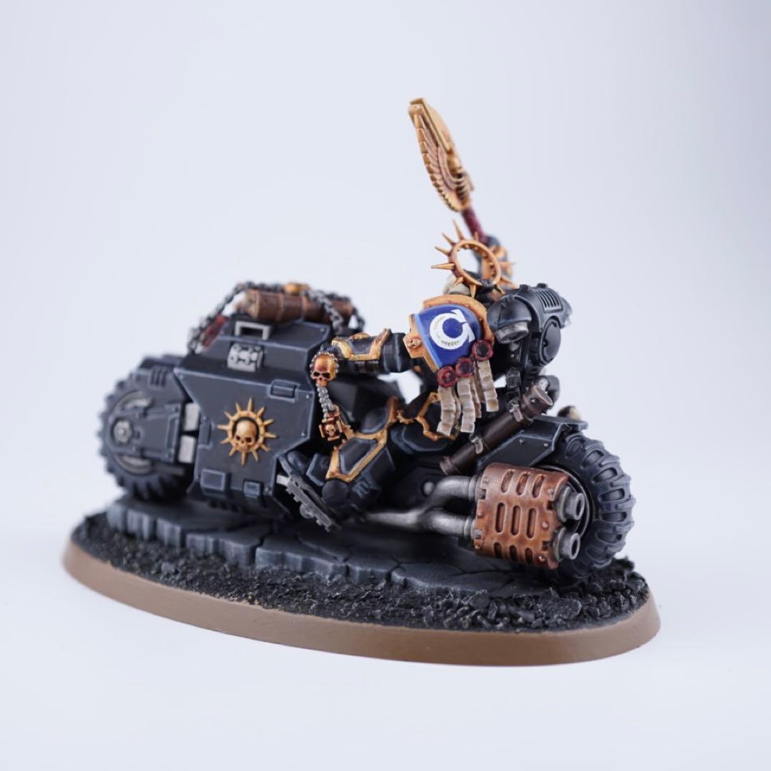 プライマリス・チャプレイン（バイク騎乗） 全塗装 完成品