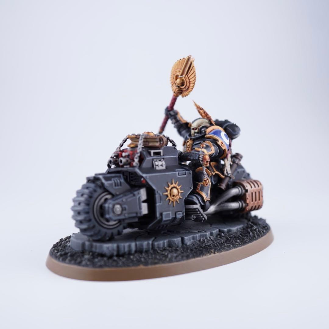 プライマリス・チャプレイン（バイク騎乗） 全塗装 完成品