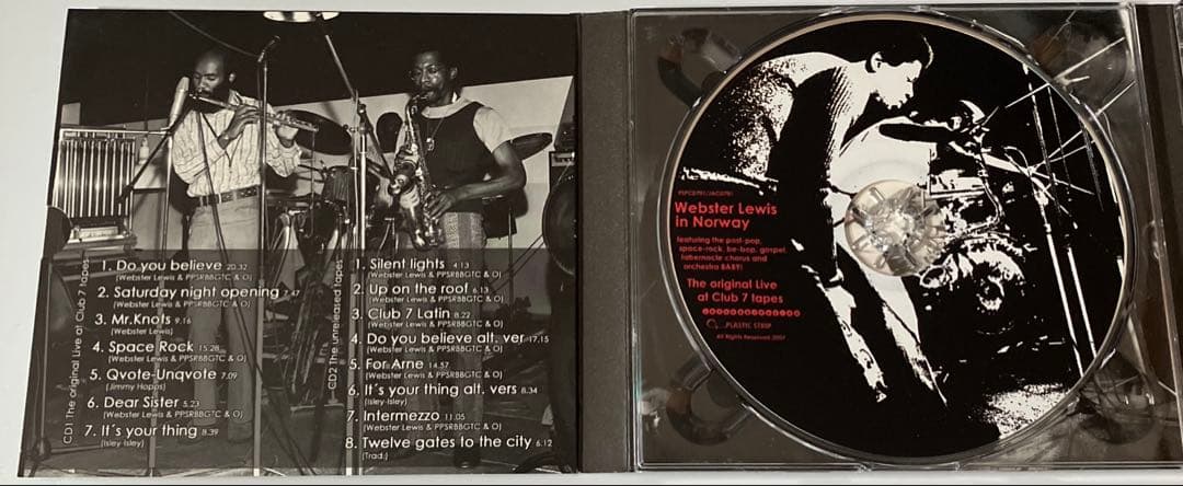洋楽 Webster Lewis The Club 7 Live Tapes CD