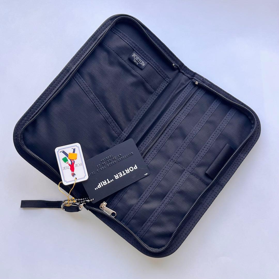 ✨新品未使用✨PORTER TRIP ブラックポーチ