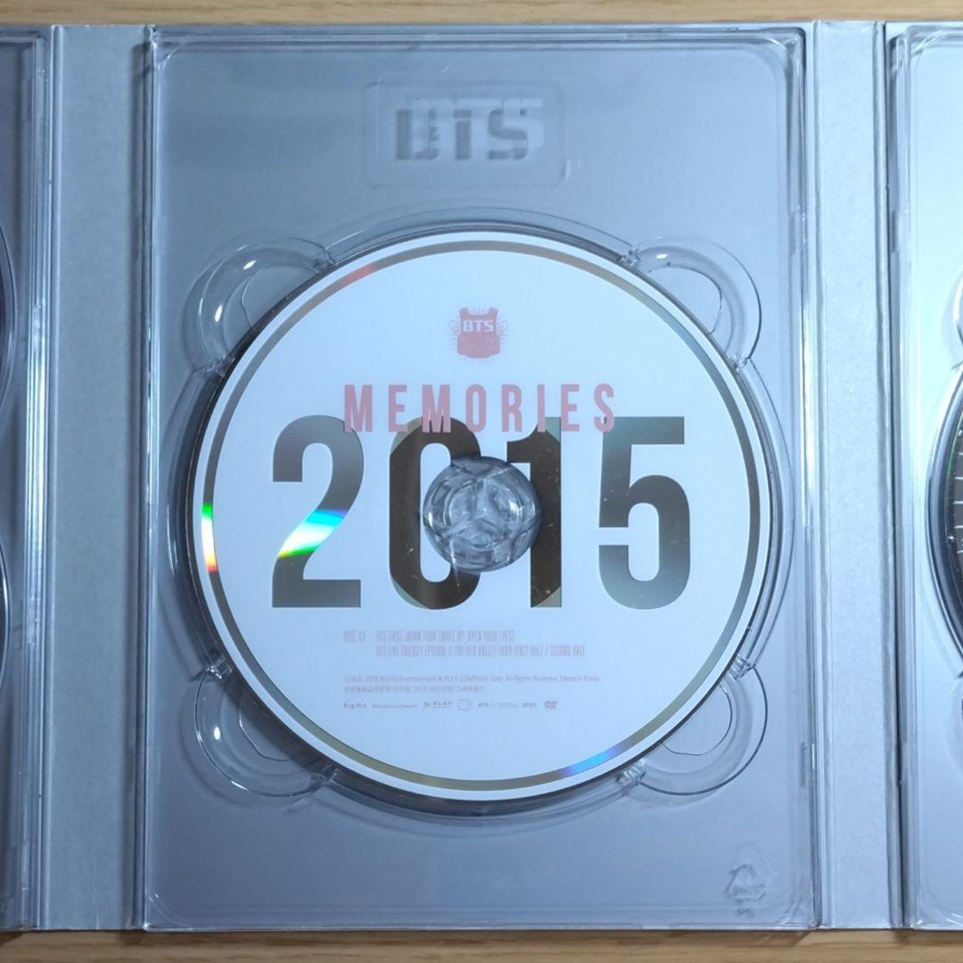 BTS MEMORIES OF 2015 DVD 韓国公認ショップ特典付き